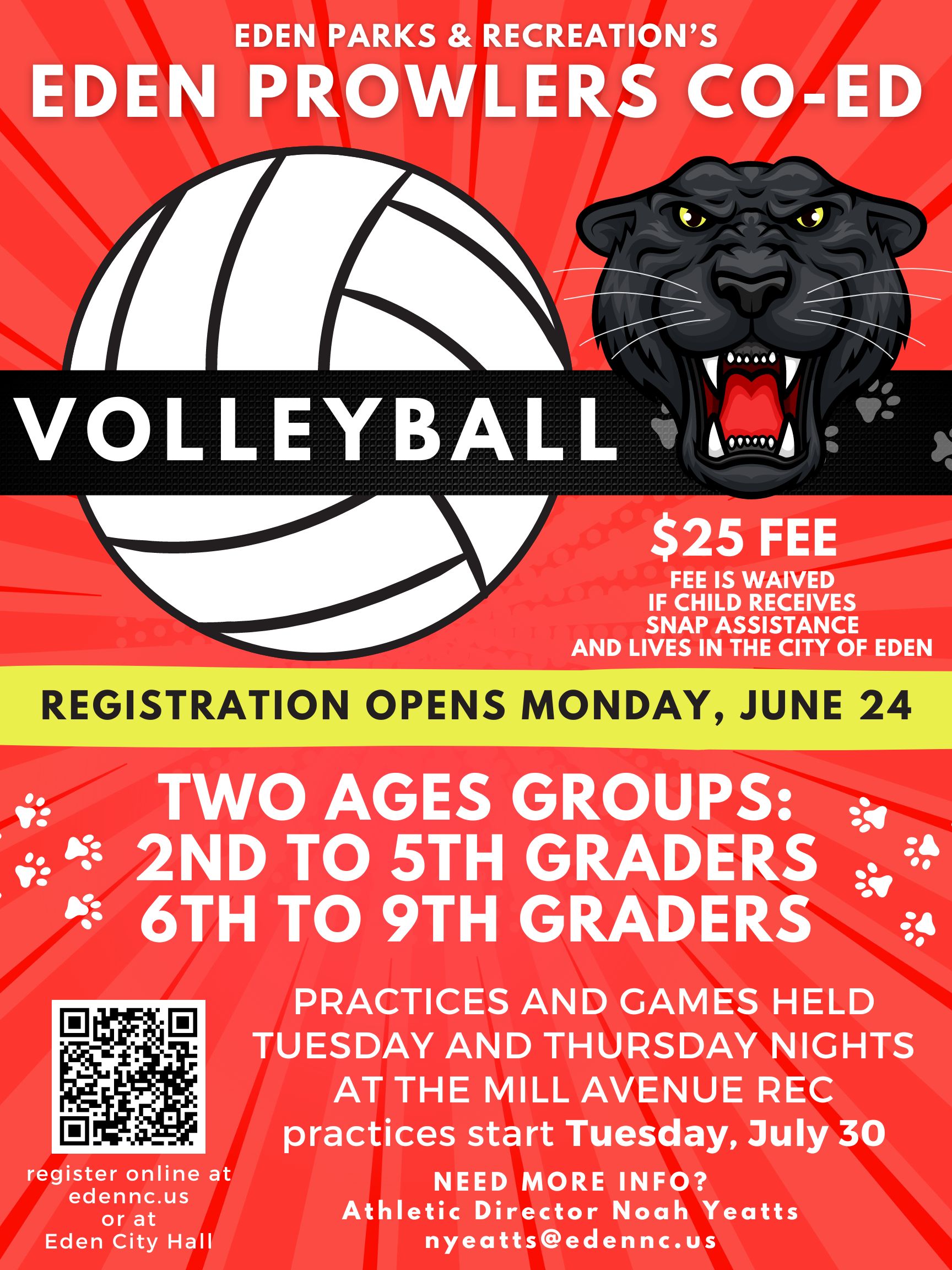 Prowlers Volleyball 2024