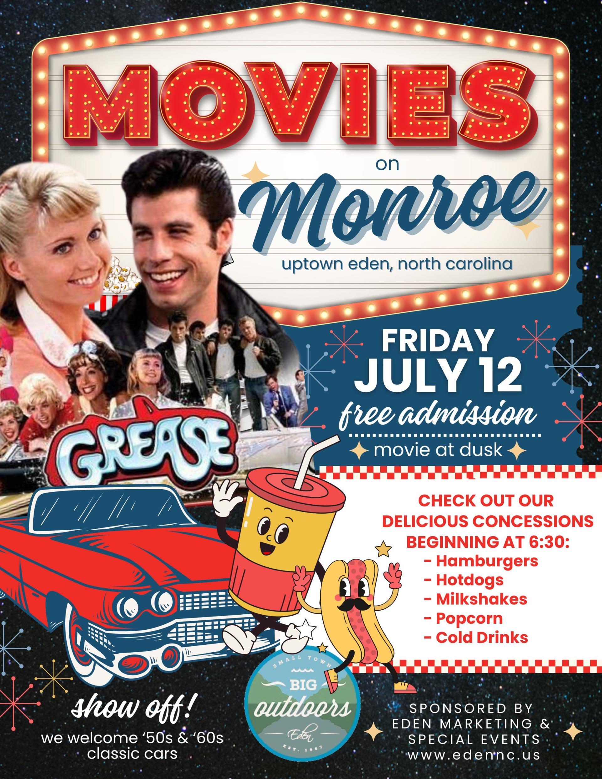 Movies on Monroe - GREASE